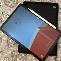 تبلت سامسونگGalaxyTab A9 Plus 5Gودر حد نو+قلم وقاب