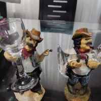 ۴ عدد مجسمه کابوی با گیلاس خوری وارداتی|مجسمه، تندیس، ماکت|رشت, معلم|دیوار