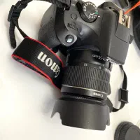 دوربین کنون1300Dبا لنز18.55|دوربین عکاسی و فیلم‌برداری|چناران, |دیوار