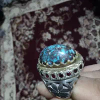 انگشتر فیروزه و باباقوری
