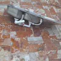 سینک ظرف شویی|مصالح و تجهیزات ساختمان|قم, نخودی|دیوار