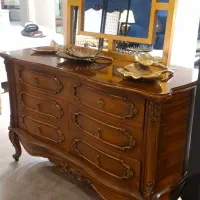 کنسول و ایینه تمام چوب