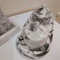 سه تیکه جنس سنگ مصنوعی نونو اکبند|صنایع دستی و سایر لوازم تزئینی|کرج, شهرک فهمیده|دیوار