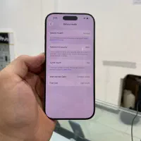 آیفون ۱۶ پرو ۲۵۶ باطری 98 صحرایی|موبایل|قم, نیروگاه|دیوار