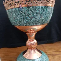 صنایع دستی آجیل خوری سنگاب شکلات خوری ساعت چوبی