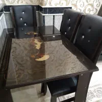 میز غذاخوری همراه صندلی