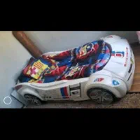 تخت خواب طرح ماشین مسابقه ای نوجوان