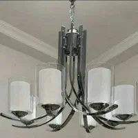 لوستر لهستانی مدل شاخه پیچ نا منظم یا  دو طبقه