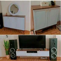 آینه کنسول/ جاکفشی/میز تی وی/ ست کامل مینیمال|بوفه، ویترین، کنسول|تهران, شهرک ولیعصر جنوبی|دیوار