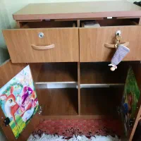 کمد با چهار قفل طبقه بندی شده قفل ها کاملا سالم