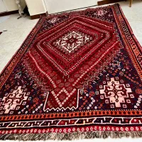 قالی شیراز لاکی دستباف انتیک