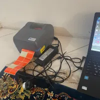 لبتاب به همراه دستگاه لیبل زن|رایانه همراه|مشهد, عبادی|دیوار