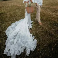 لباس دنباله دار فرمالیته|لباس|خلخال, |دیوار