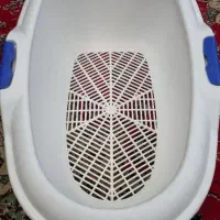 ظرف خاک دو لگن گربه با توری تخلیه برند زاریکس