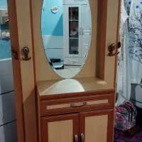 جاکفشی آینه دار،کشو و رخت آویز دار.تمام ام دی اف