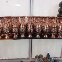 تولیدی گلدان الماس تراش مس تراش