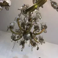 لوستر ۶ شاخه و ۸ شاخه برنج|لوستر و چراغ آویز|قم, شهرک قدس|دیوار