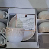 ست فنجان و نعلبکی زرین
