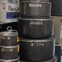 قابلمه تابه تک سرویس گرانیت استیل چدن تفلون|ظروف پخت‌وپز|اصفهان, احمدآباد|دیوار