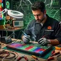 ساخت و تعمیر تابلو led
