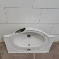 روشویی بزرگ بدون پایه|لوازم سرویس بهداشتی|یزد, |دیوار