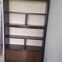کتابخانه چوبی بسیار محکم وکاربردی مفته مفت