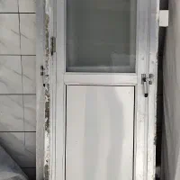 درب آلمینیومی  جنس قدیم  ضخیم  چهارعدد