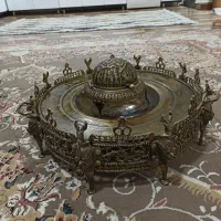 منغل قاجاری جنس برنز|کلکسیون اشیاء عتیقه|کوهدشت, |دیوار