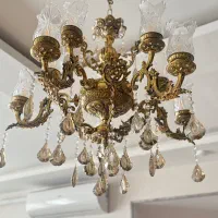 لوستر تمام برنج در حد نو