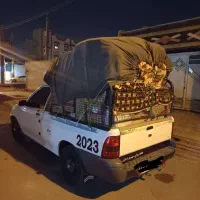 وانت بار . باربری با پراید وانت ( فقط برون شهری )