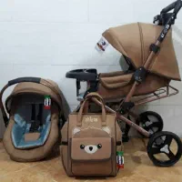 سرویس کالسکه برند چیکو خرسی فروشگاه سیسمونی115