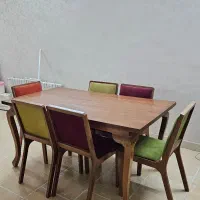 میز ناهار خوری 6 نفره