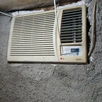 کولر گازی پنجره ای LG با کنترل کاملا سالم