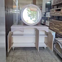 کنسول حصیری / میز تلویزیون حصیری / جاکفشی حصیری|میز تلویزیون|خمینی‌شهر, |دیوار