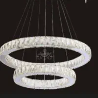 لوستر مدرن دو حلقه