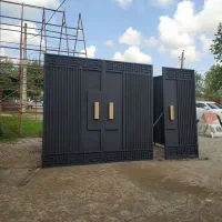 درب آهنی ، دروازه مدرن کیت کتی حیات باغی ویلایی|مصالح و تجهیزات ساختمان|خمام, |دیوار