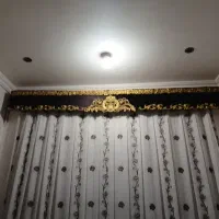 پرده بزرگ شیک همراه با کتیبه وتمام وسایل کامل