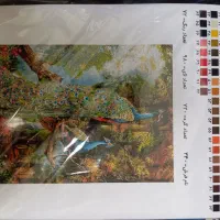 تابلو فرش طاووس