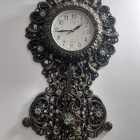 ساعت آونگ دار صفحه سفید و واضح طرح مینیاتوری|ساعت دیواری و تزئینی|مشهد, شهرک رازی (شهرک غرب)|دیوار