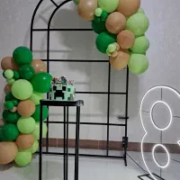 دو عدد ریسه بادکنک