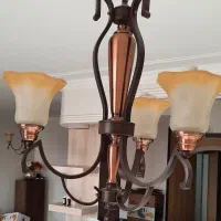 ۳ عدد لوستر سقفی|لوستر و چراغ آویز|اصفهان, ملکشهر|دیوار