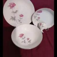 نمکدان عتیقه کلکسیونی چینی مسعود  میخک قهوه خوری|صنایع دستی و سایر لوازم تزئینی|مشهد, احمدآباد|دیوار