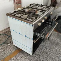 اجاق گاز طرح فر صحیح و سالم
