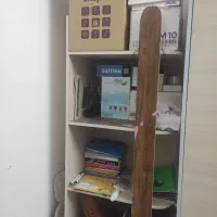 قفسه ،ویترین ، کمد ، کتابخونه ، کتابخانه|کتابخانه، شلف، قفسه‌های دیواری|قم, ولیعصر|دیوار