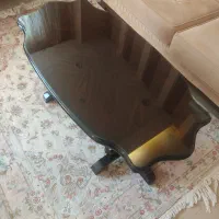 مجموعه میز وسط و 4 عدد گل میز