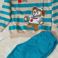 بلوز شلوار پسرانه شیک و کلاه کاپشن یکسال