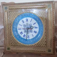 ساعت دیواری کار دست اصفهان باطری خور اصل