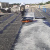 نصب ایزوگام شرق لکه گیری پشت بام درتمام نقاط مشهد