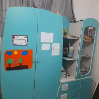 سرویس کمدو ویترین کودک و نوجوان تمیز و مناسب