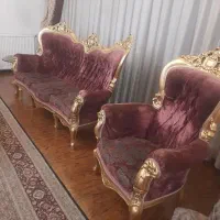 مبلمان سلطنتی 7 نفره فقط 6/500|مبلمان خانگی و میز عسلی|نیشابور, فردوسی جنوبی|دیوار